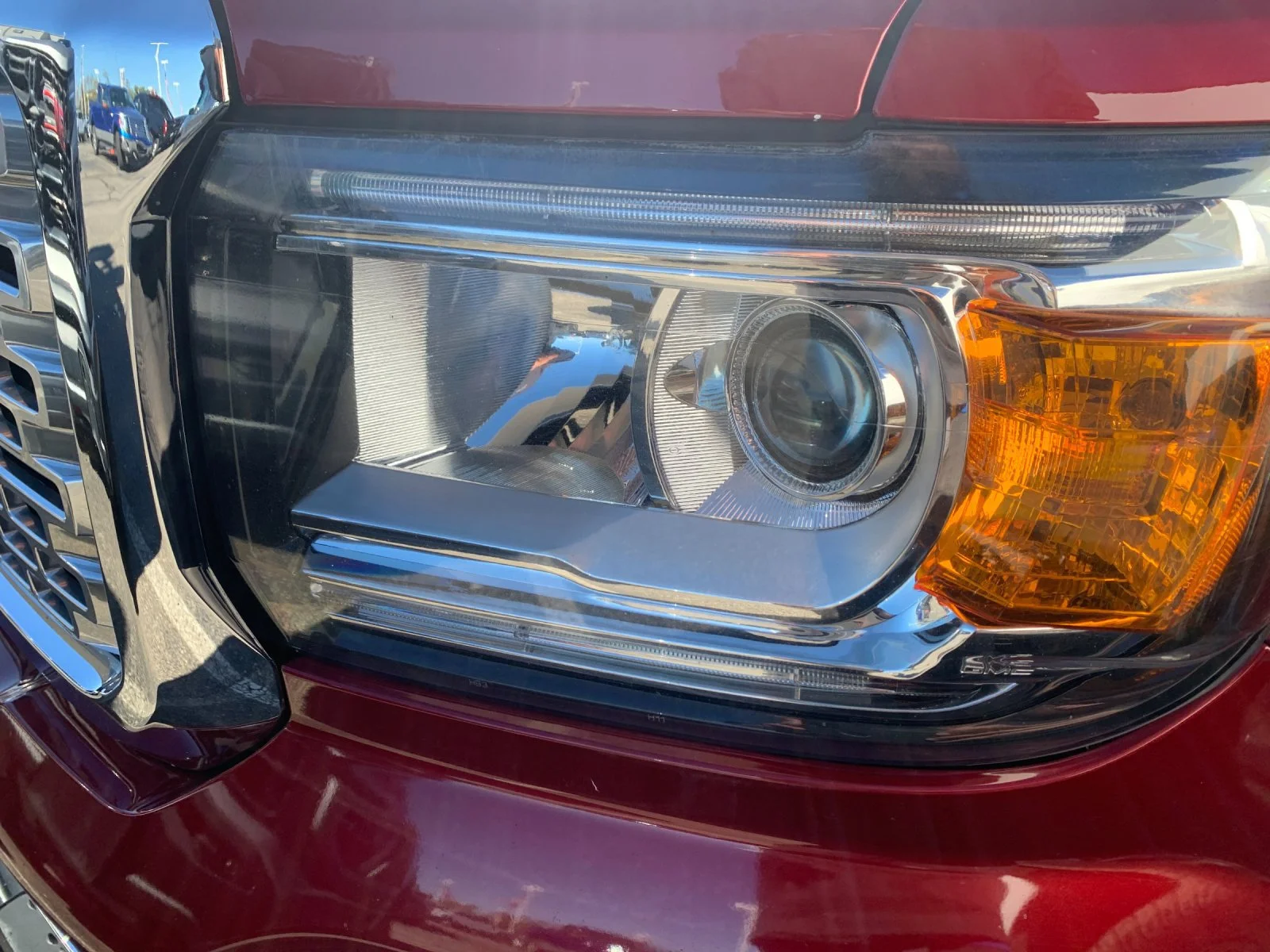 Used 2020 RED QUARTZ TINTCOAT GMC 4WD Denali image 7