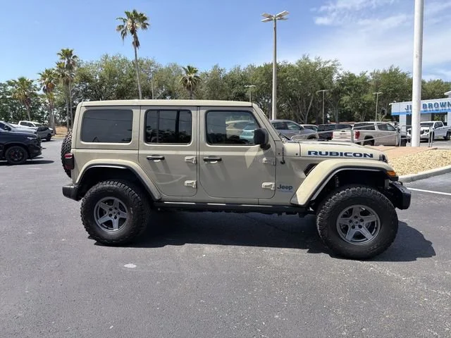 Used 2022 Beige Jeep Unlimited Rubicon 4x4 image 3