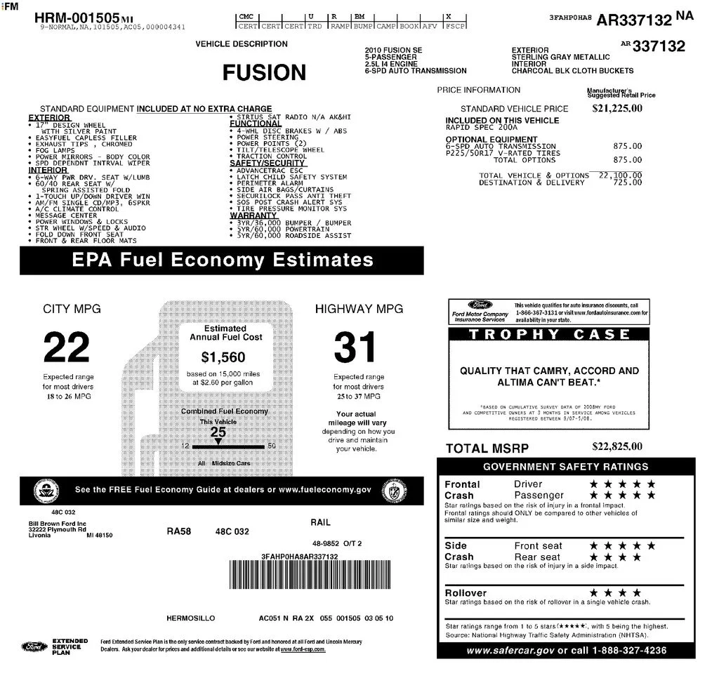 Used 2010 Sterling Gray Metallic Ford SE image 11