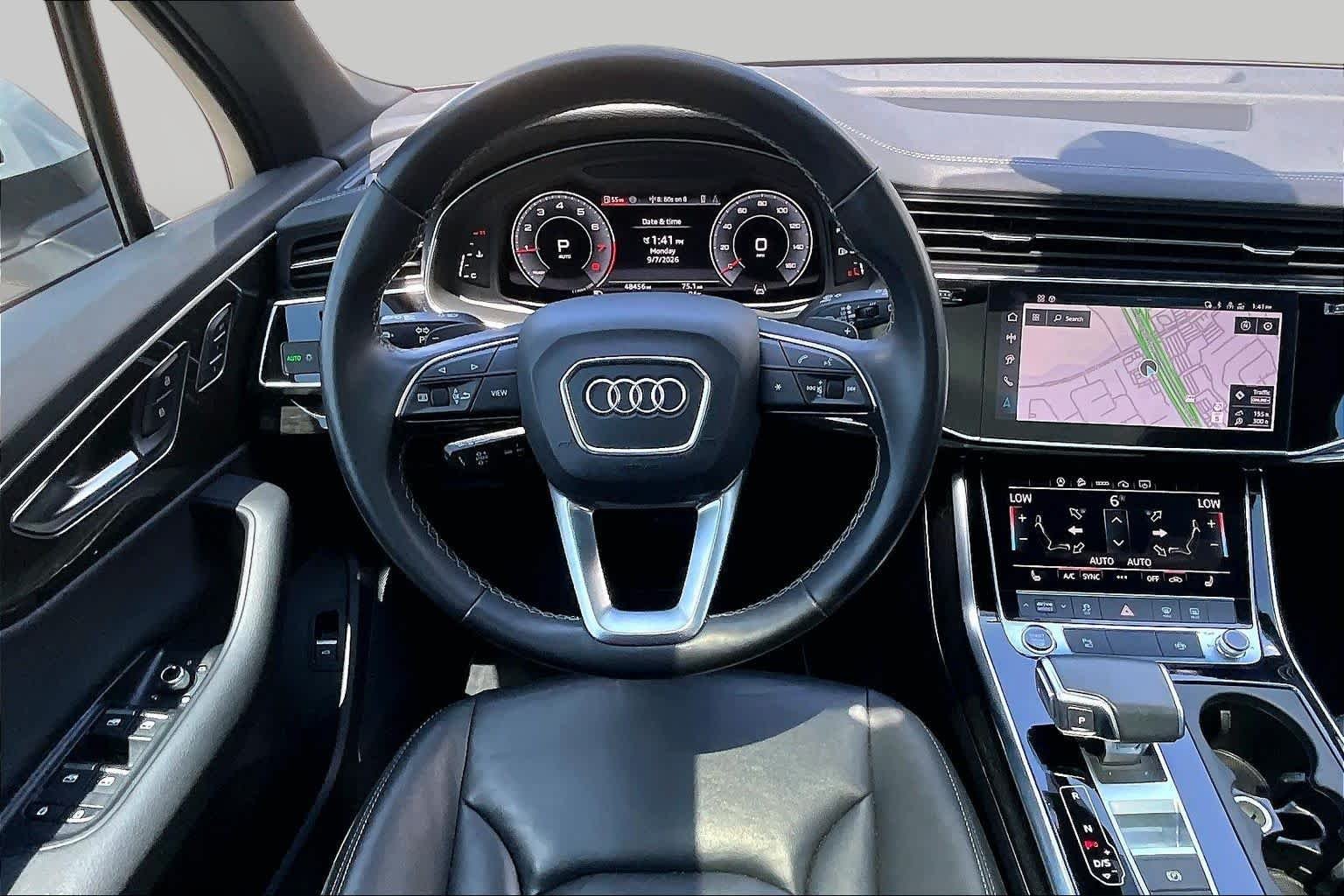 Used 2025 Glacier White Metallic Audi Premium image 6