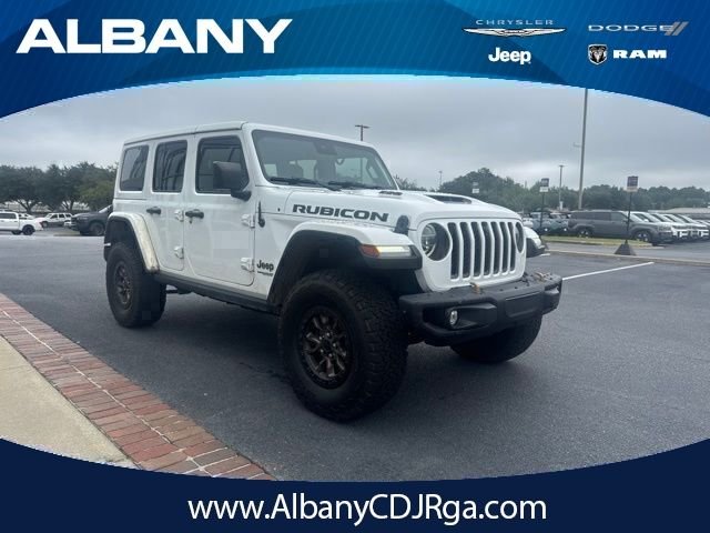 Used 2021 White Jeep Unlimited Rubicon 392 image 1