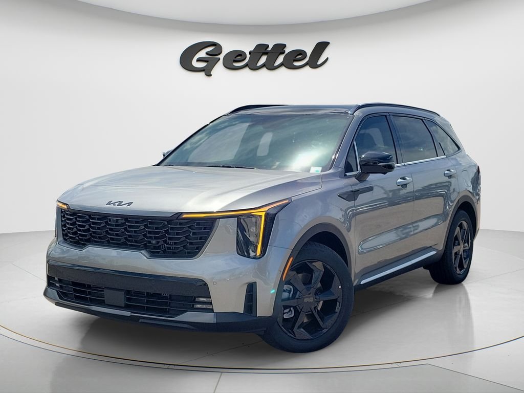 Steel Gray 2026 Kia Sorento Hybrid X-Line SX-Prestige AWD SUV / Crossover All-Wheel Drive 6-Speed Automatic
