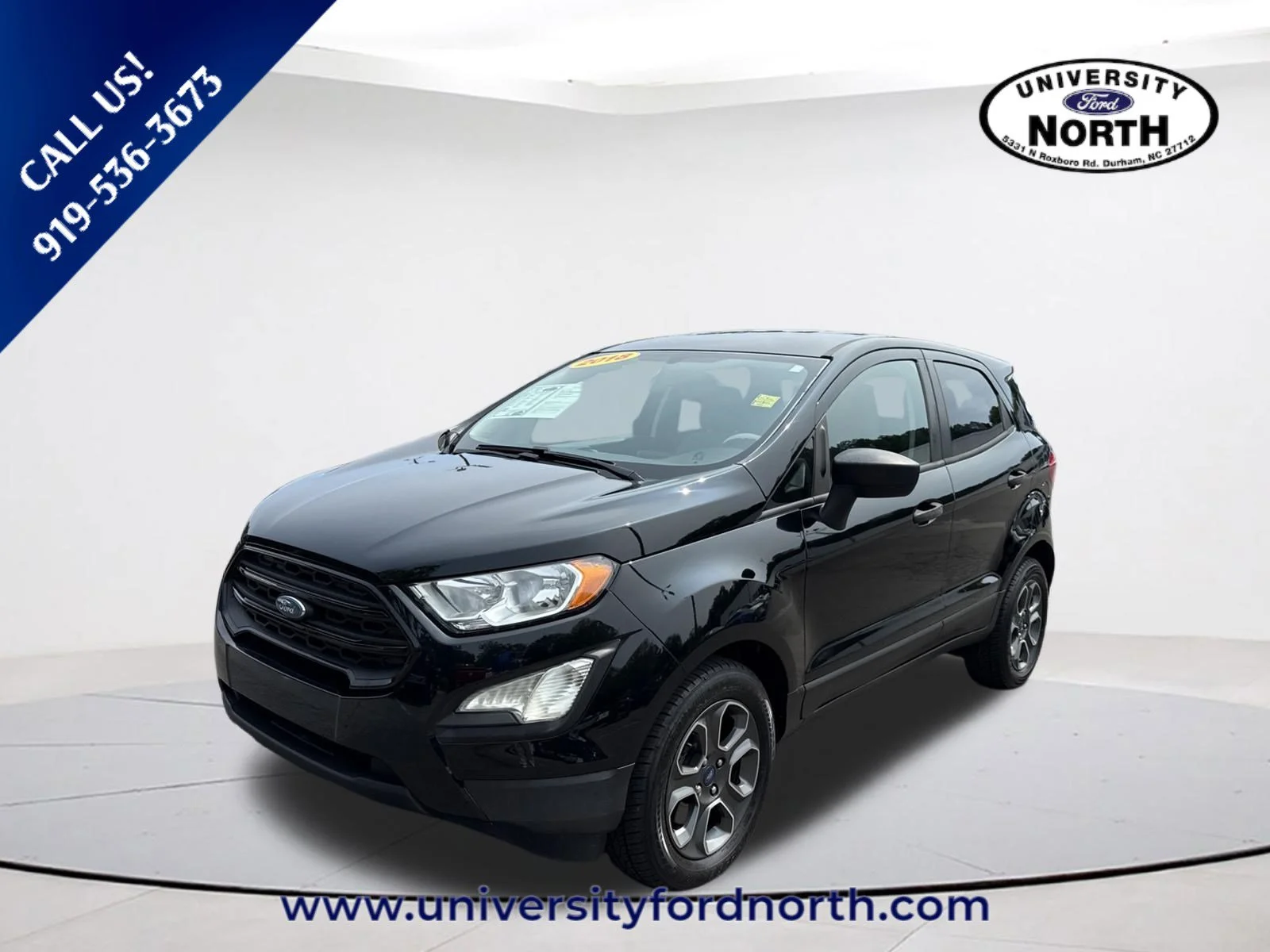 Used 2018 Shadow Black Ford S image 3