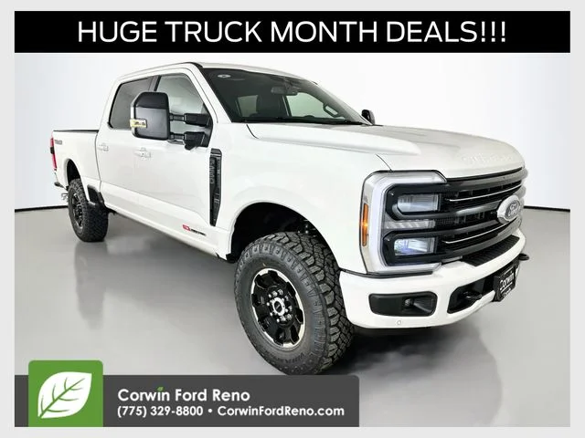 New 2026 Star White Metallic Tri-Coat Ford Platinum image 1