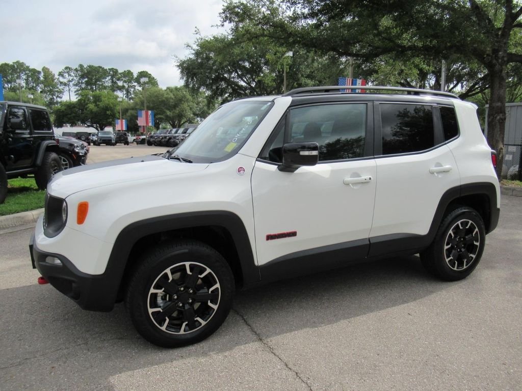 Certified Used 2023 White Jeep Trailhawk image 4