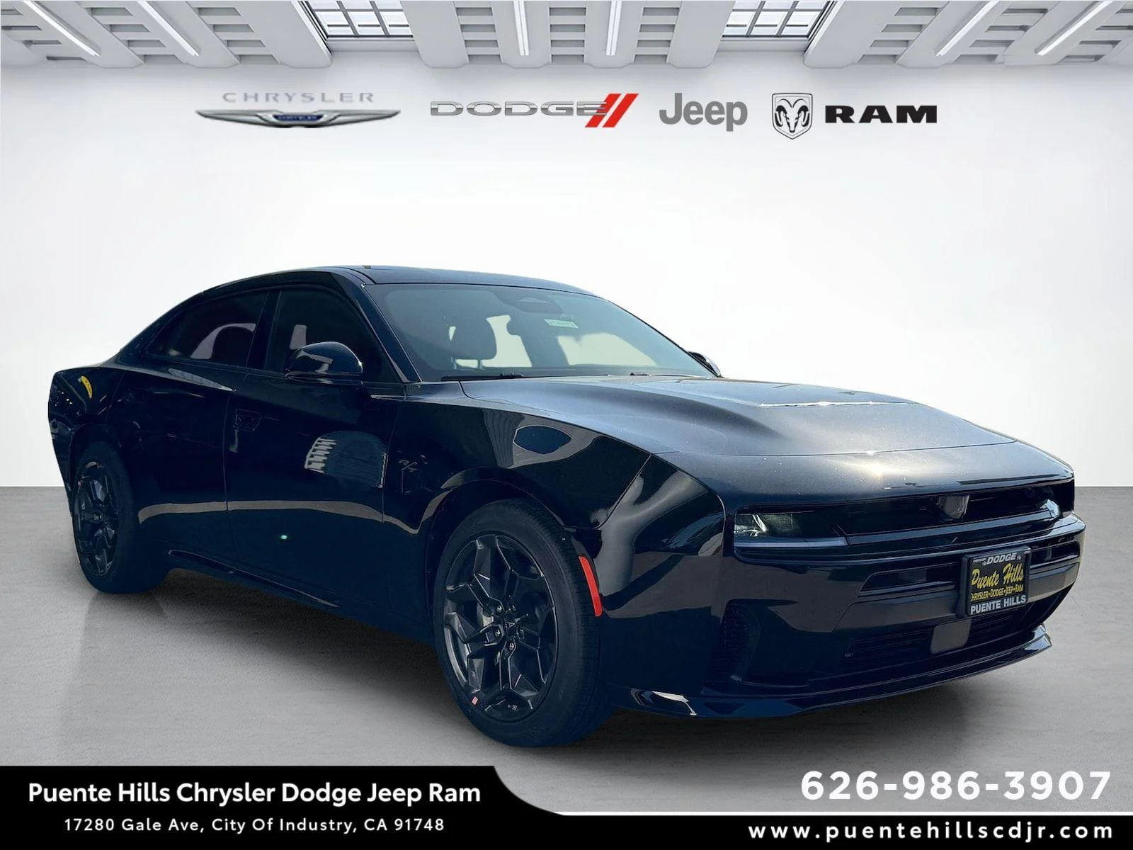 New 2026 Diamond Black Crystal Pearlcoat Dodge R/T image 1