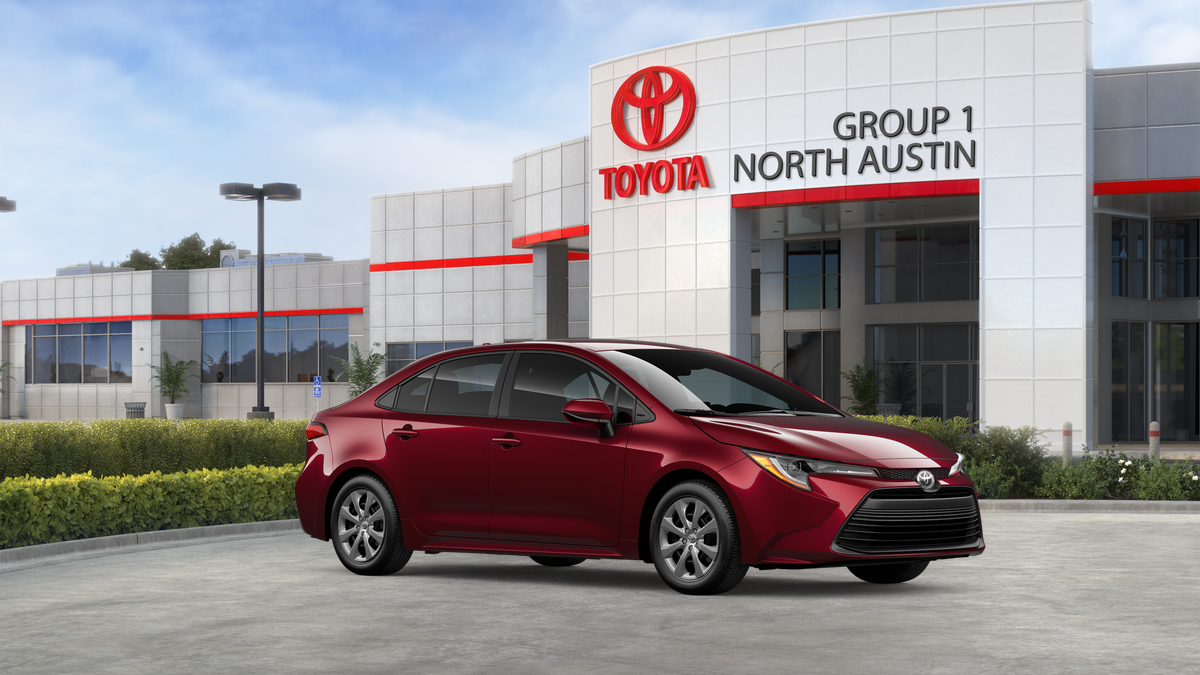 New 2026 Ruby Flare Pearl Toyota LE image 14