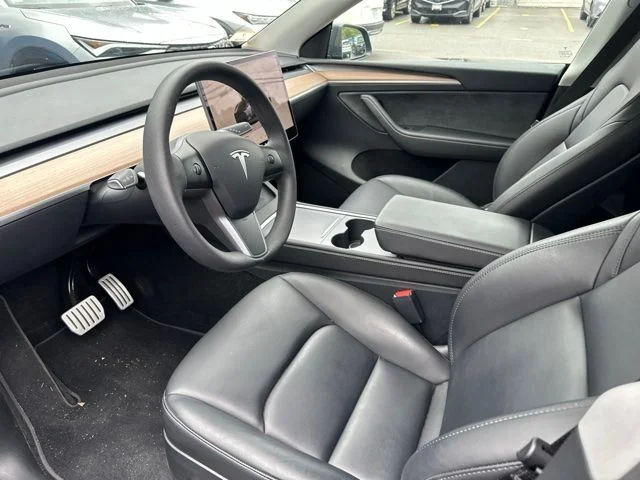 Used 2023 Midnight Silver Metallic Tesla Performance image 3
