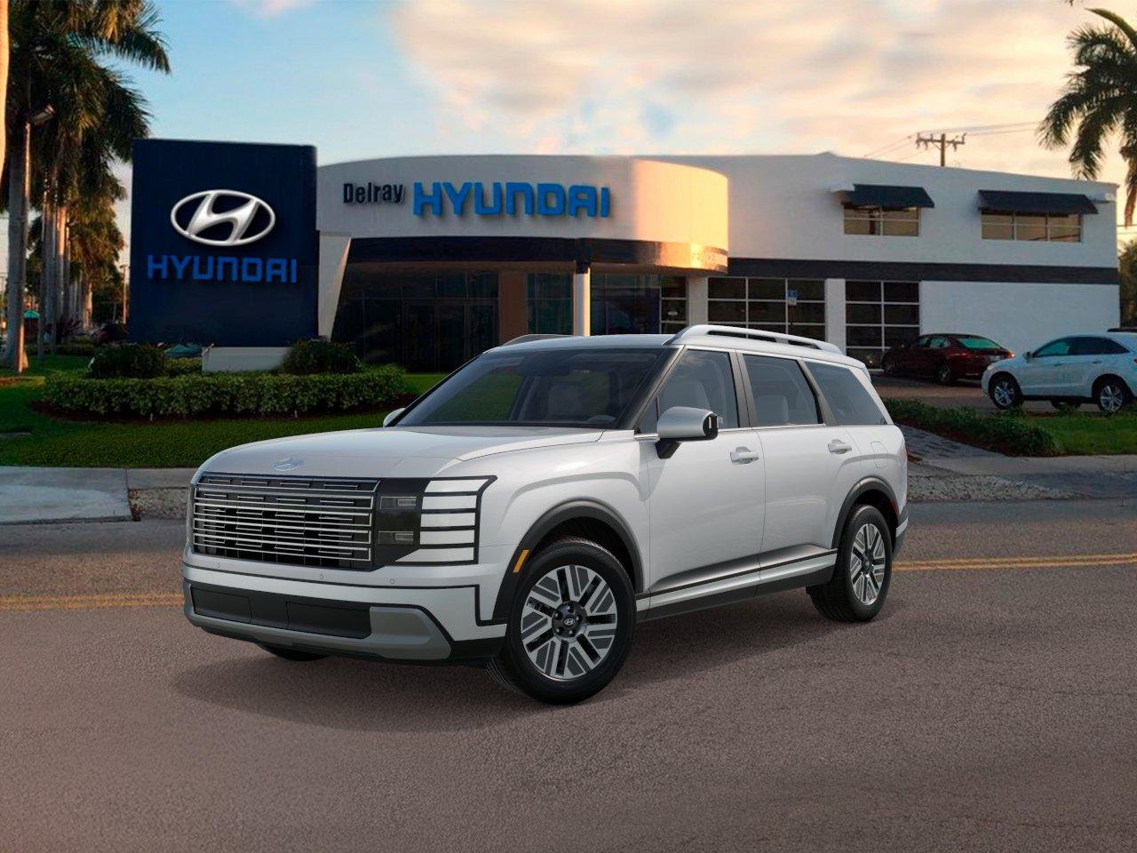 New 2026 White Hyundai Blue SEL image 1