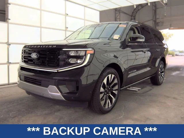 Used 2025 Gray Ford Platinum image 2