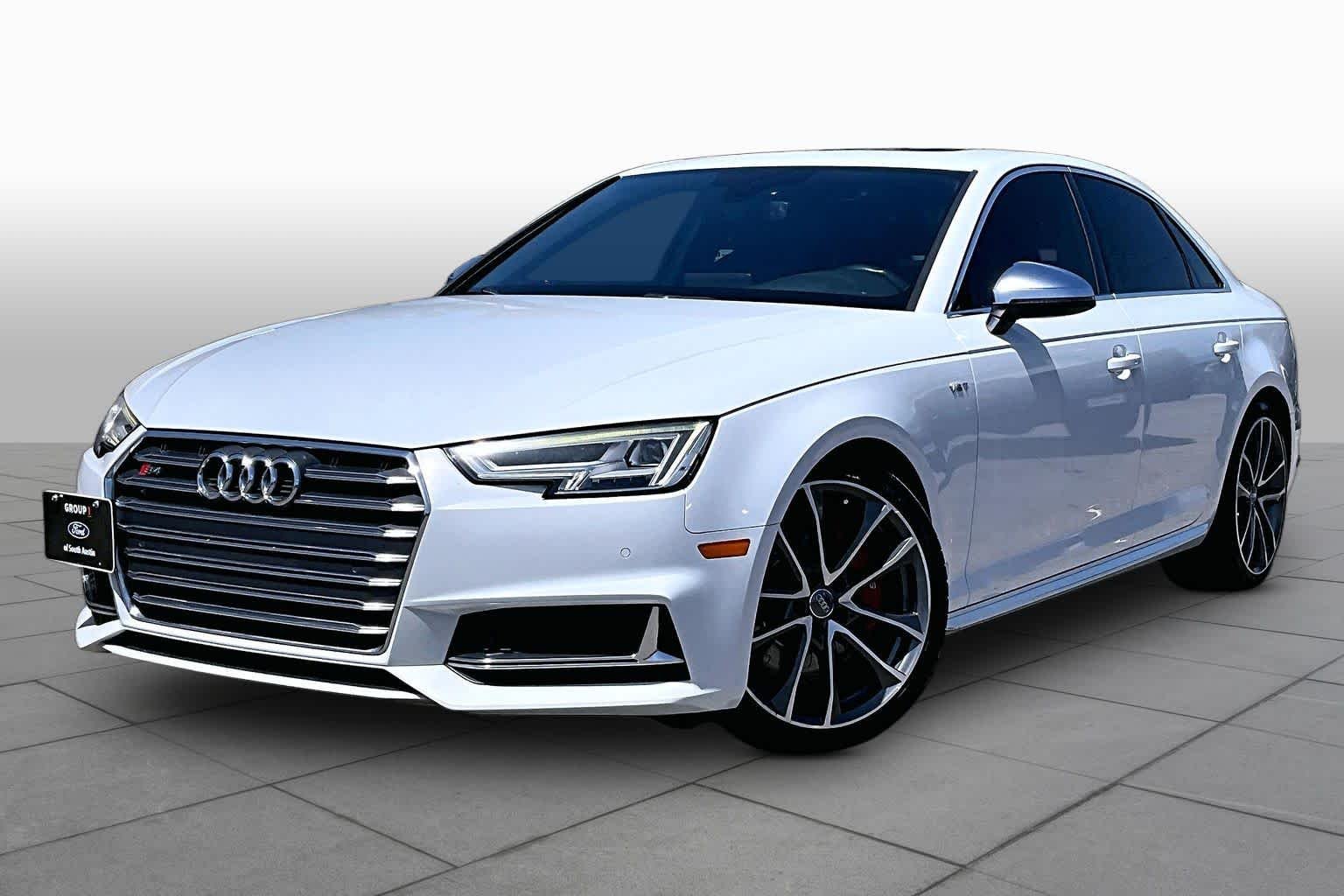 Used 2018 Glacier White Metallic Audi Premium Plus image 35