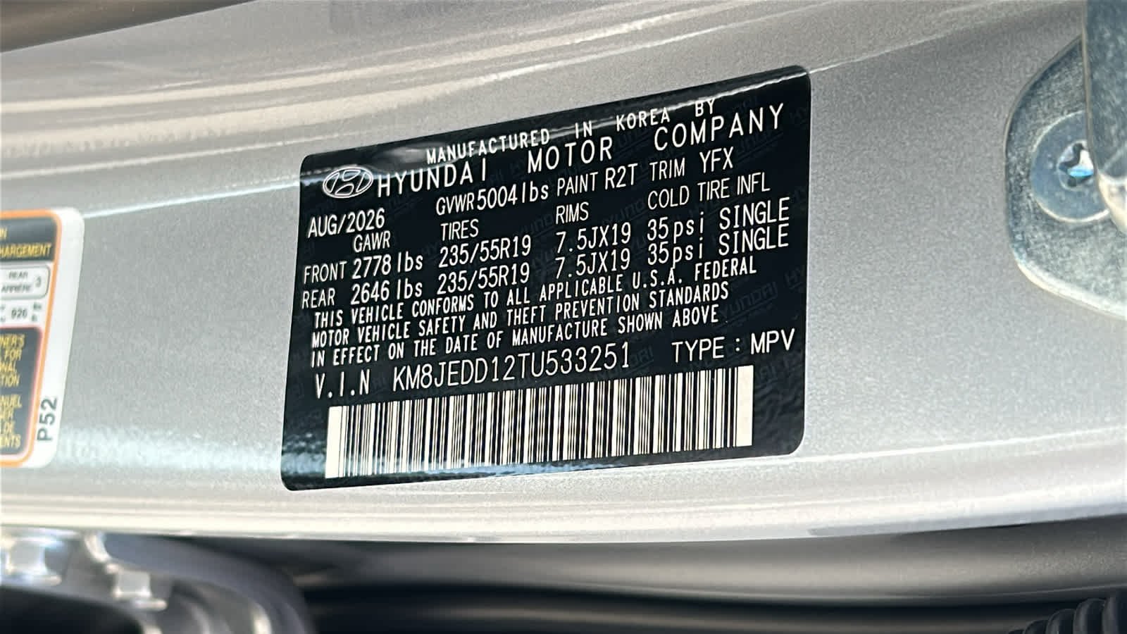 New 2026 Shimmering Silver Hyundai Limited image 30