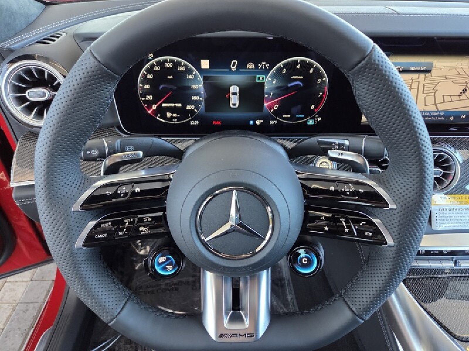New 2026 MANUFAKTUR Patagonia Red Metallic Mercedes-Benz AMG® GT 53 4-Door Coupe image 21