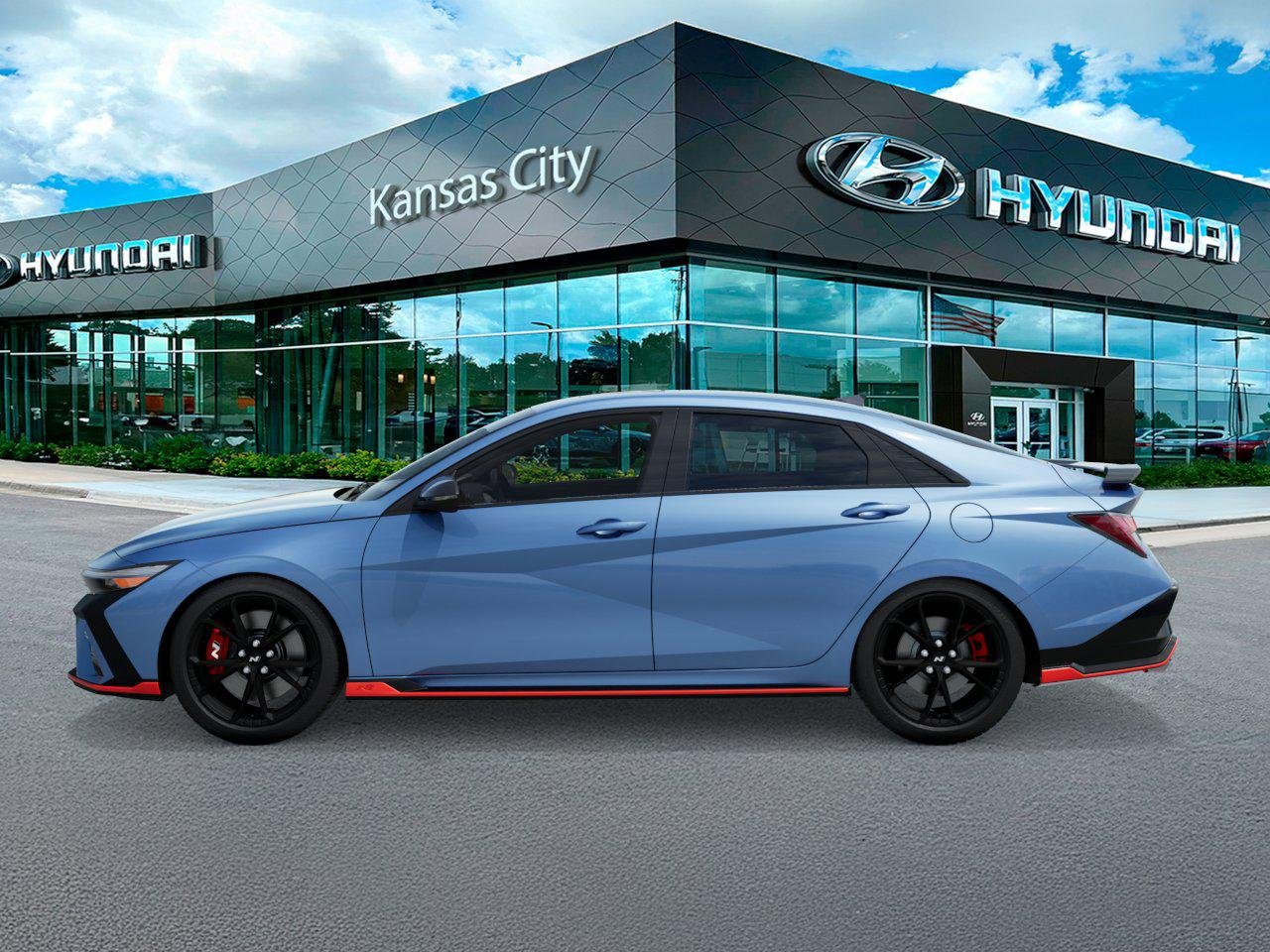 New 2026 Performance Blue Hyundai Sedan image 3