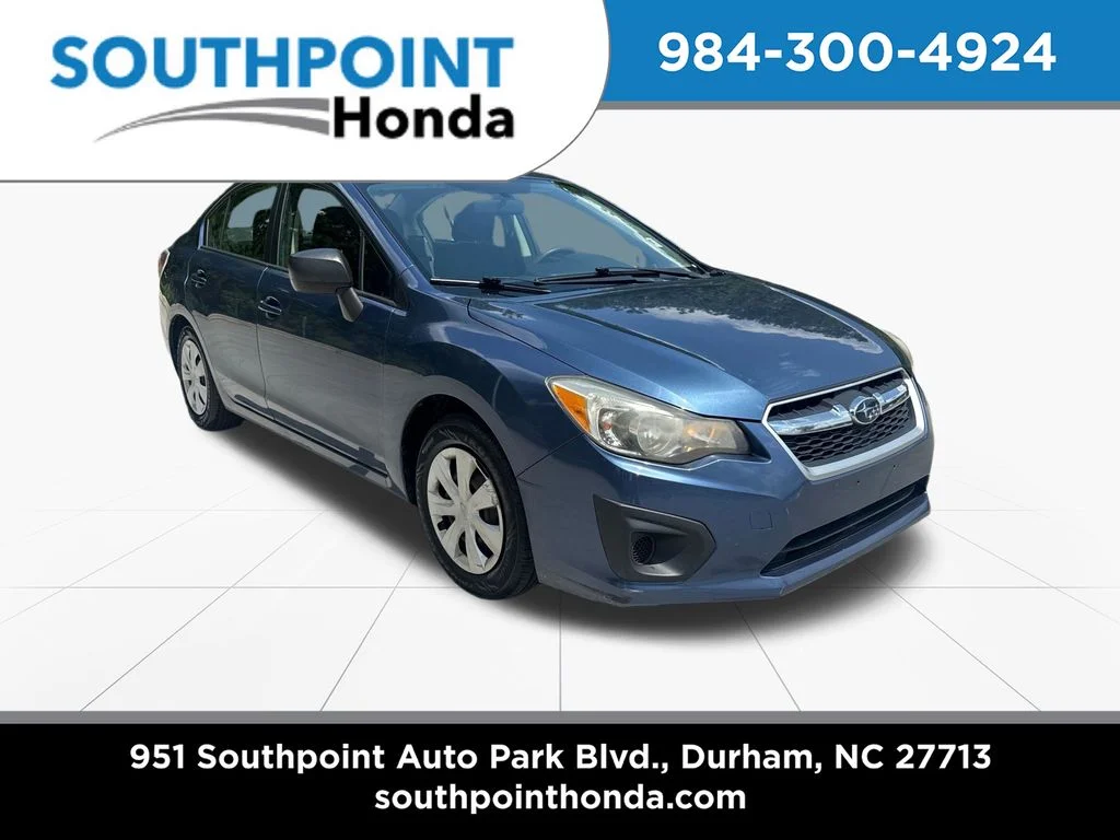 Used 2013 Marine Blue Pearl Subaru 2.0i image 1