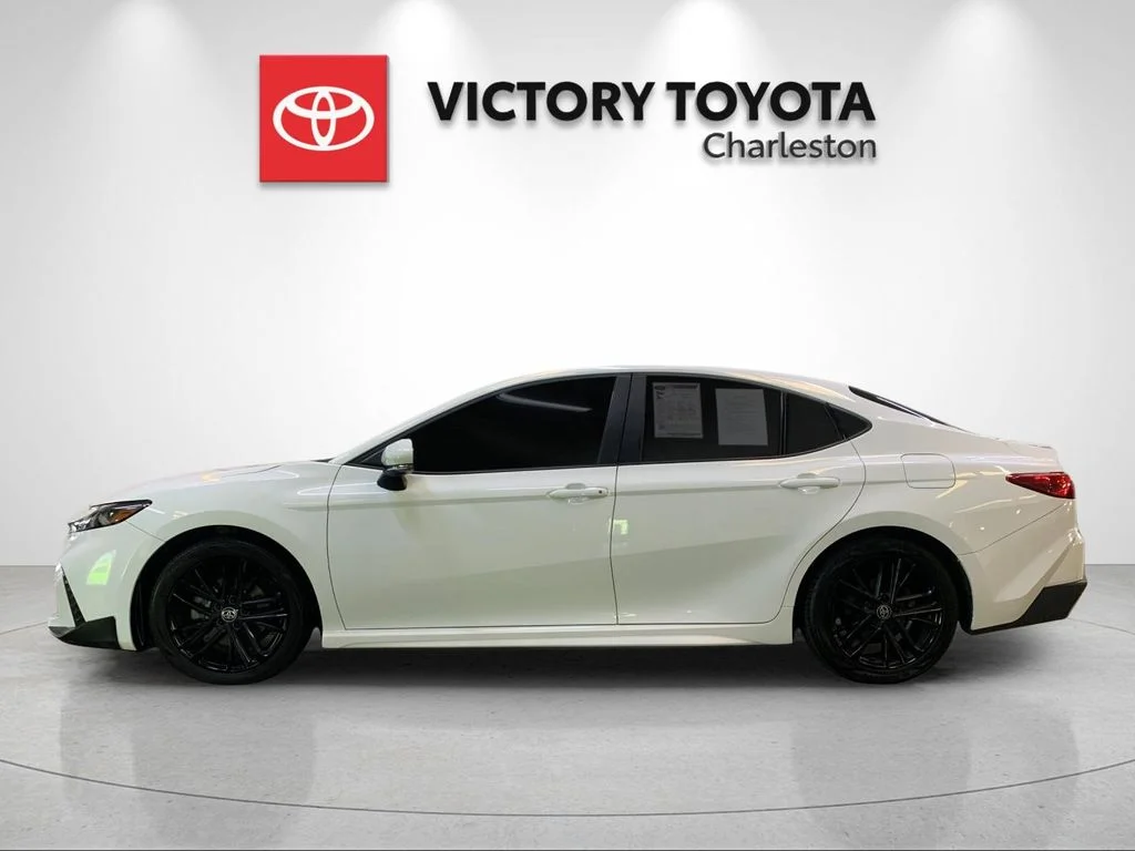 Used 2025 White Toyota SE image 2