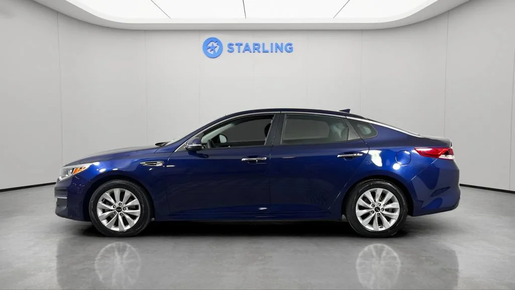 Used 2017 Blue Kia LX image 4