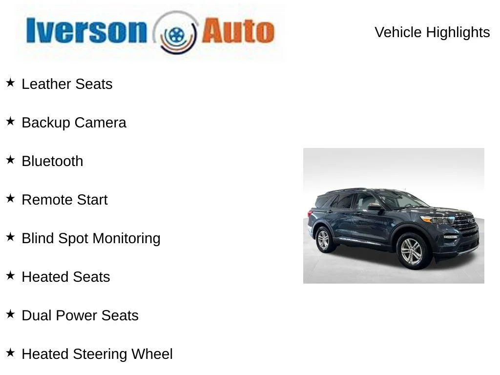 Used 2023 Blue Ford XLT image 2