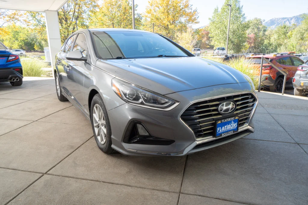 Used 2018 Hyundai Sonata SE with VIN 5NPE24AF5JH619787 for sale in Boulder, CO