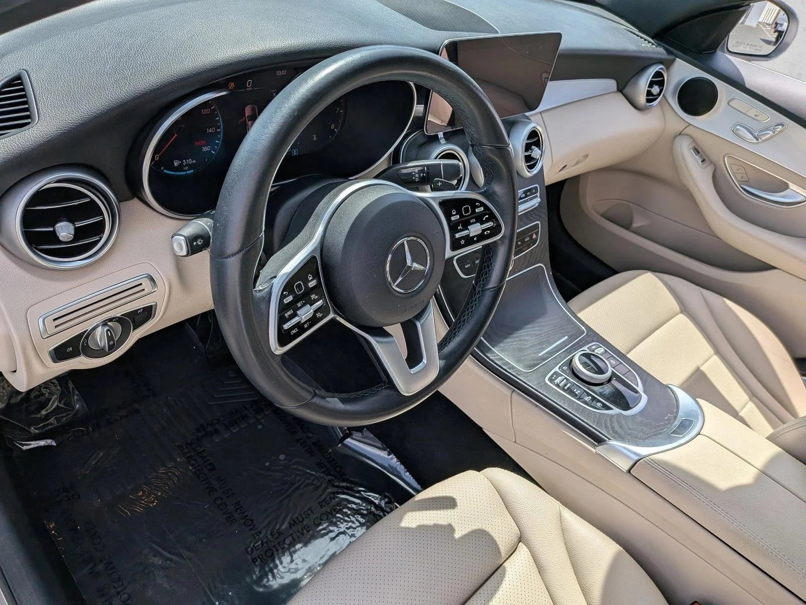 Used 2021 Polar White Mercedes-Benz C 300 image 10