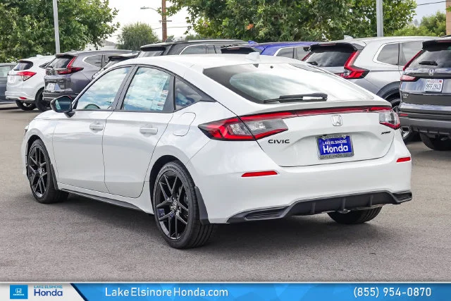 New 2026 Platinum White Pearl Honda FWD Sport image 11
