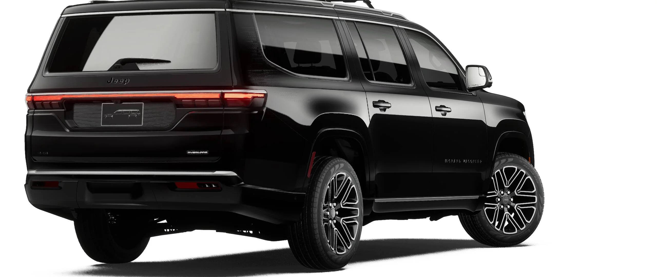 New 2027 High Gloss Black Paint Jeep Grand Wagoneer image 2