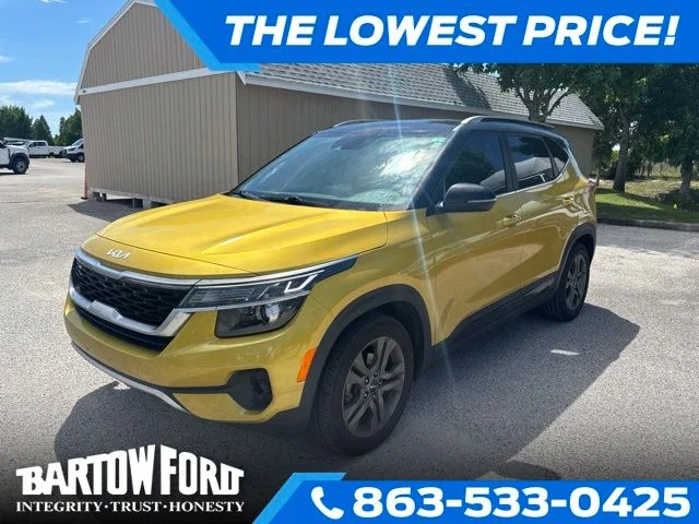 Used 2023 Yellow Kia S image 1