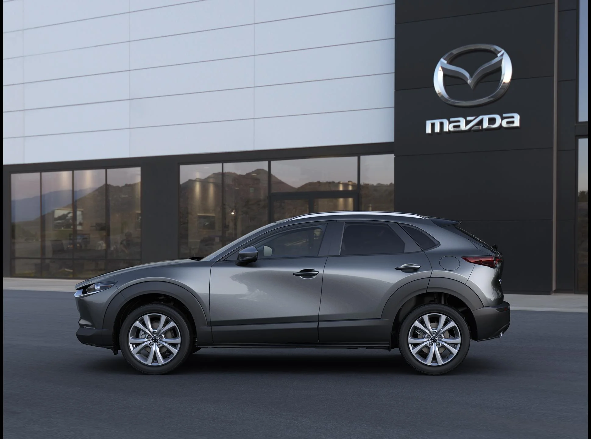 New 2026 Machine Gray Metallic Mazda 2.5 S Preferred AWD image 3