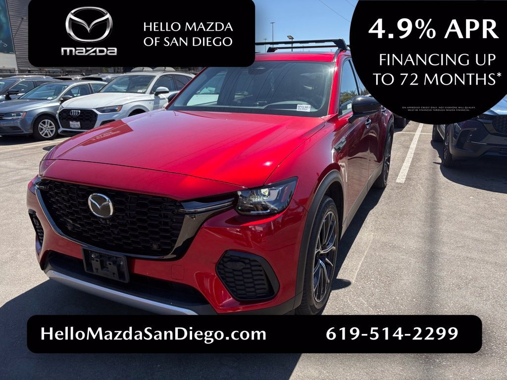 Certified Used 2025 Red Crystal Mazda Premium Plus image 1