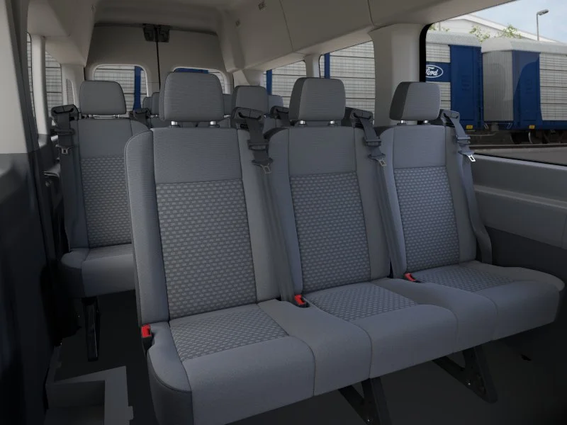 New 2026 Agate Black Metallic Ford Passenger Van XL image 11
