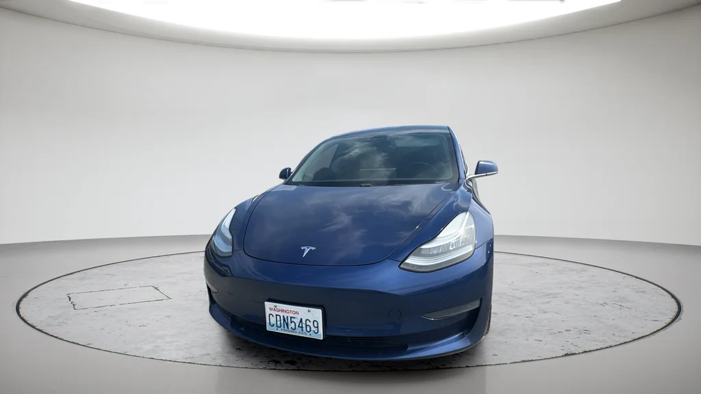Used 2019 Blue Tesla Standard Range Plus image 11