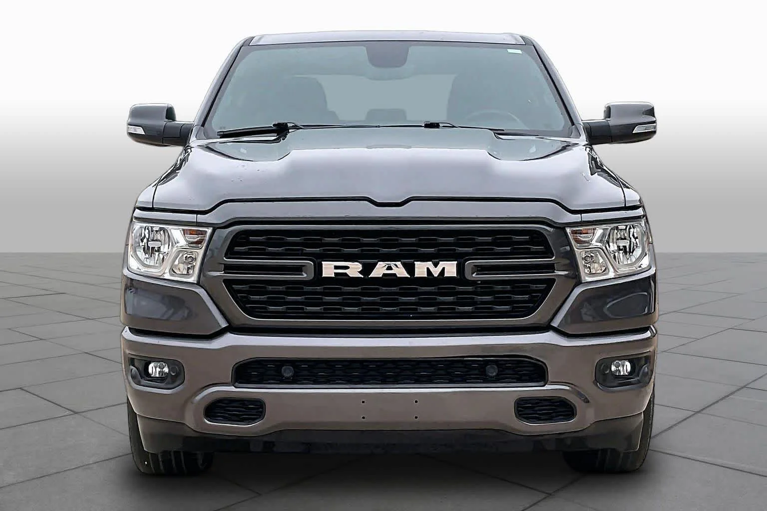 Used 2022 Granite Crystal Metallic Clearcoat Ram Big Horn image 4