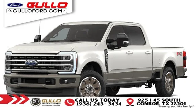 New 2026 Star White Metallic Tri-Coat Ford King Ranch image 1