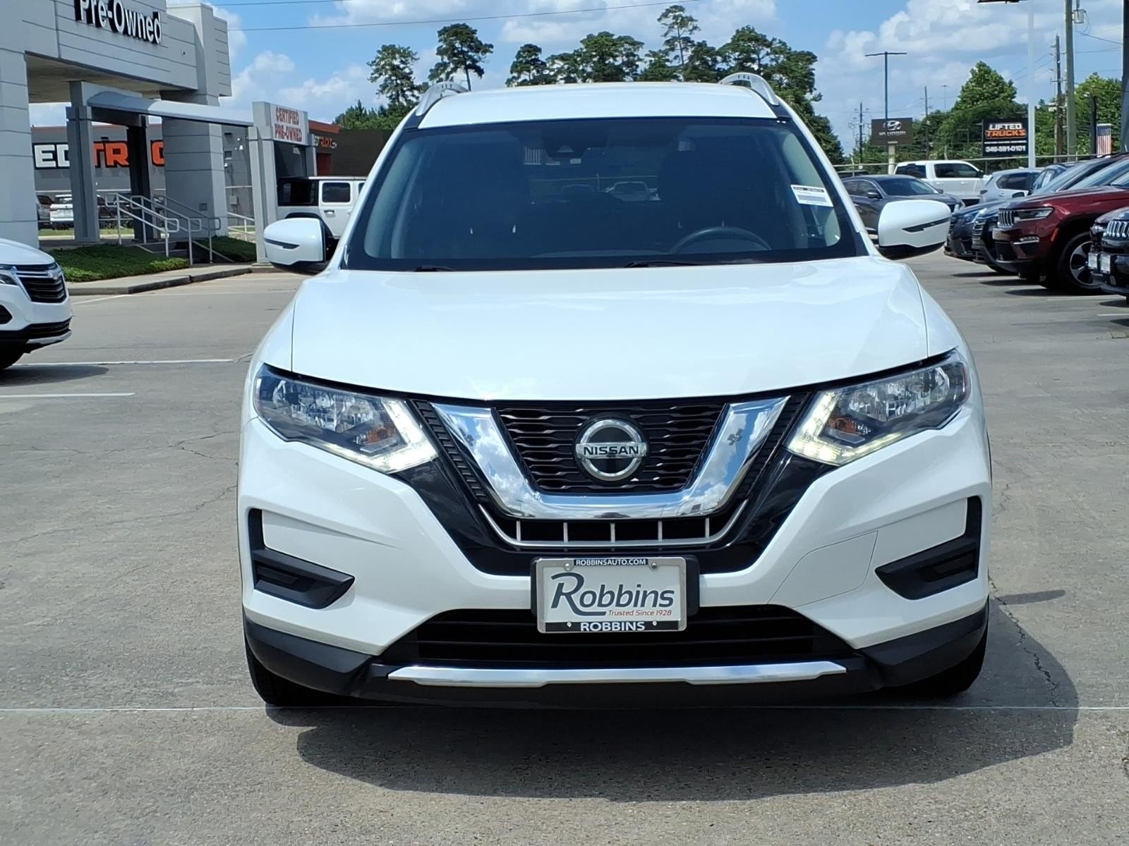 2019 Nissan Rogue SV White at Ron Craft Chevrolet Cadillac