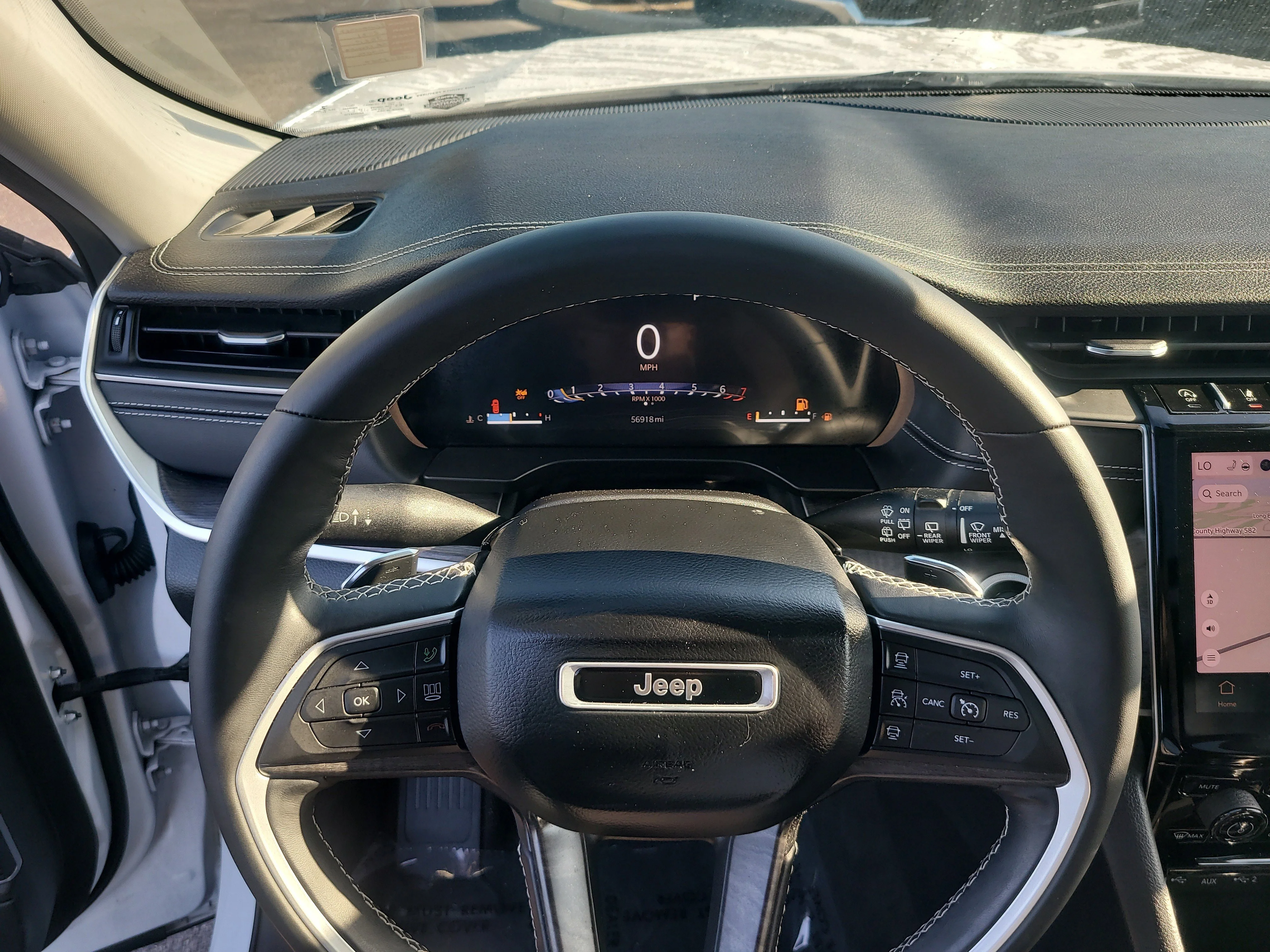 Used 2021 Bright White Clearcoat Jeep Limited image 27