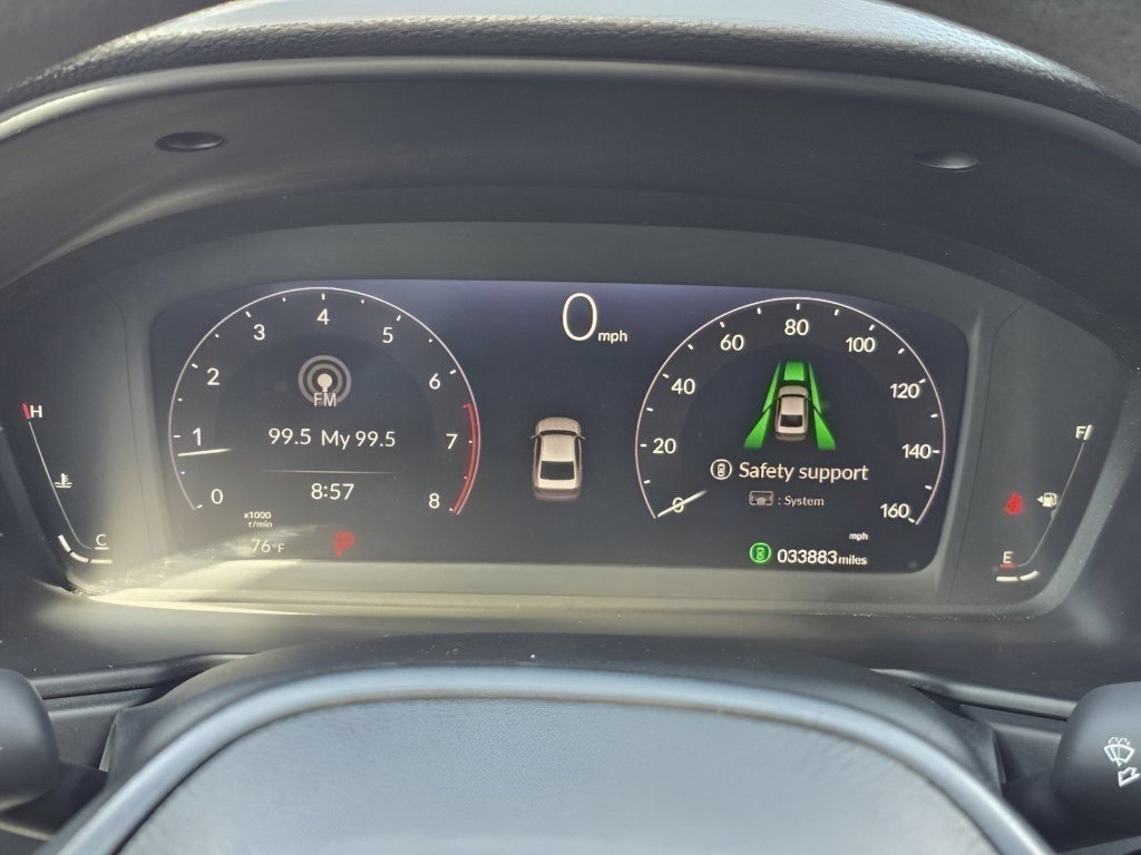 Used 2025 Radiant Red Metallic Honda SE image 16