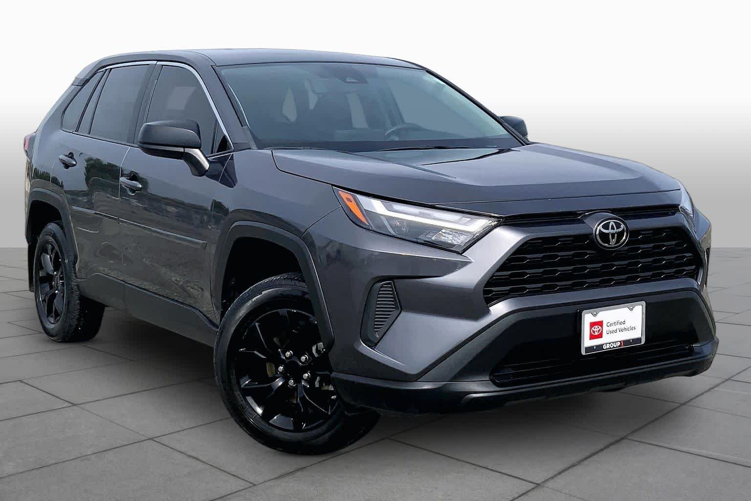 Used 2023 Magnetic Gray Metallic Toyota LE image 3