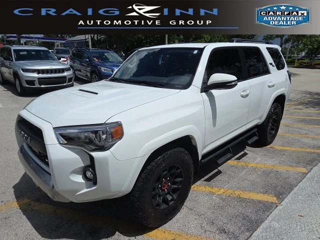 Used 2022 White Toyota TRD Off-Road Premium image 1