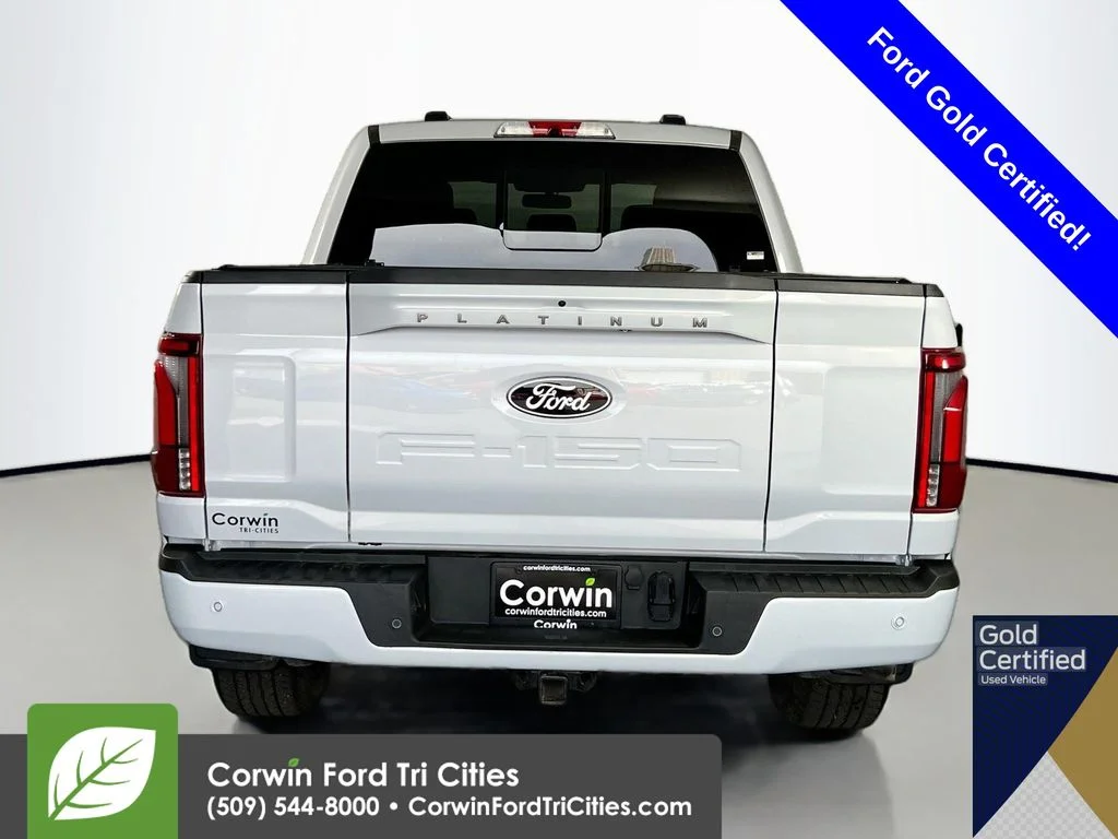 Certified Used 2025 Space White Metallic Ford Platinum image 14