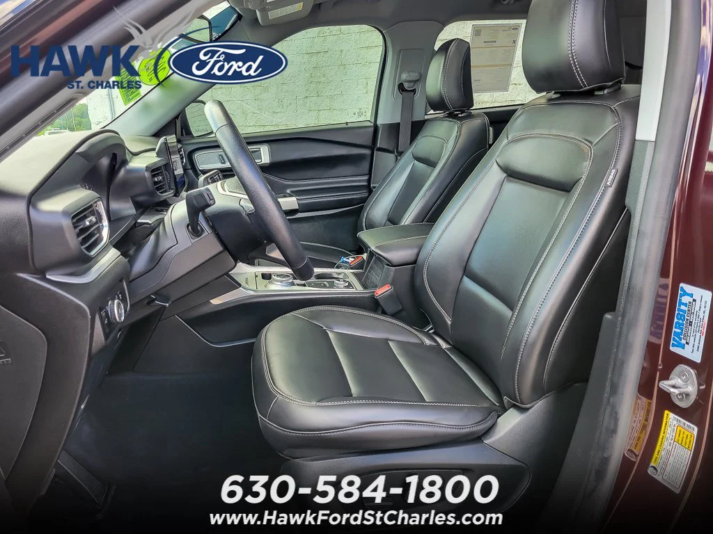 Certified Used 2023 Red Metallic Ford XLT image 7