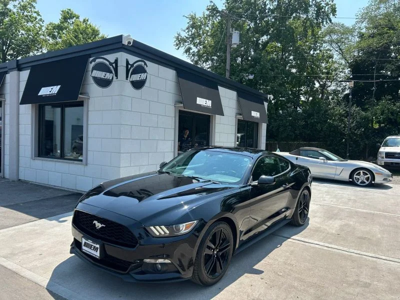 Used 2016 Black Ford EcoBoost Coupe 2D image 46