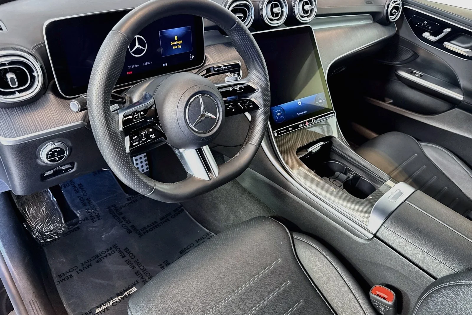 Used 2023 Obsidian Black Metallic Mercedes-Benz C 300 image 9