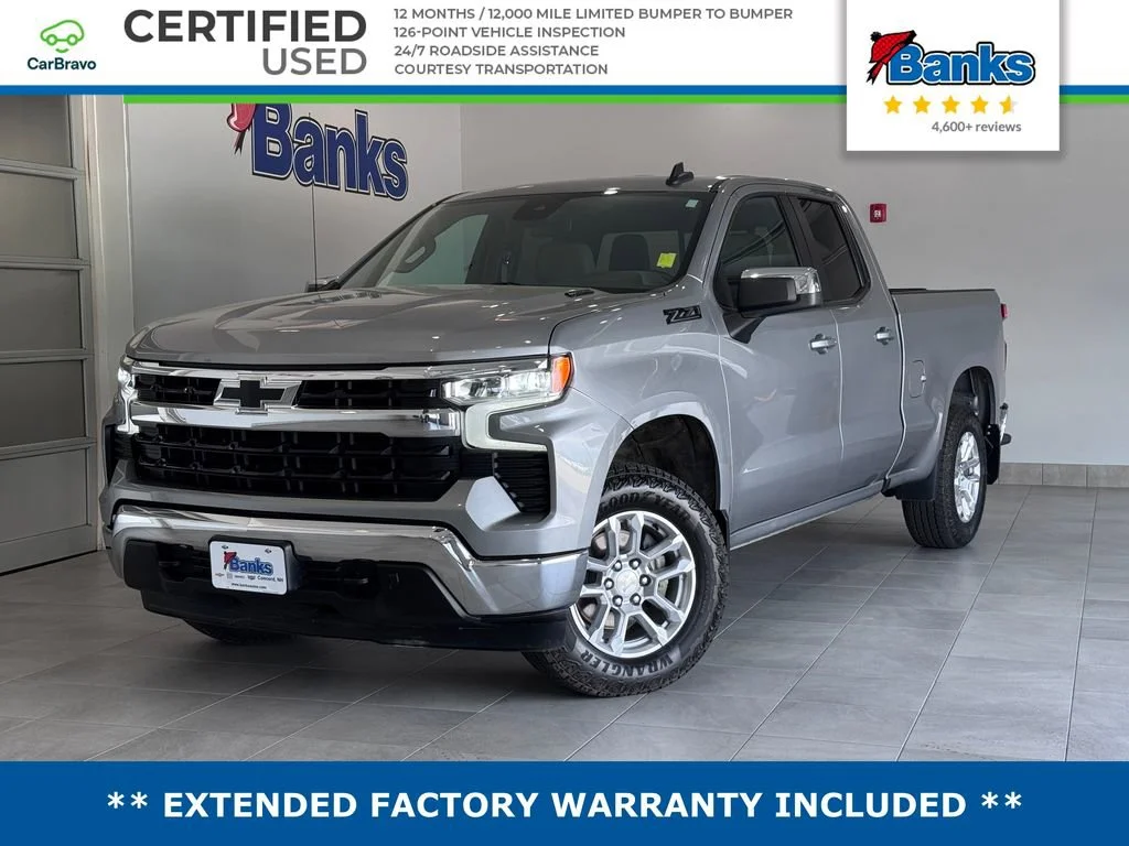 Certified Used 2024 Sterling Gray Metallic Chevrolet LT image 1