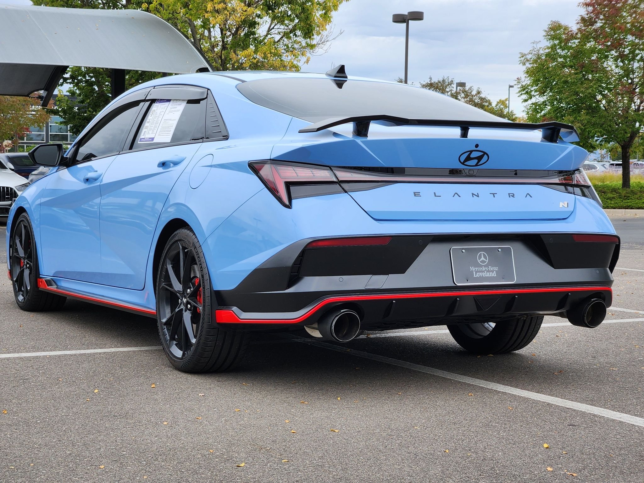 Used 2026 Performance Blue Hyundai Base image 6