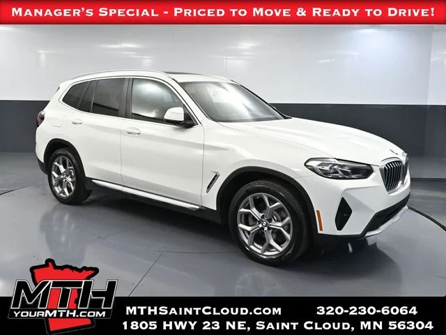 Used 2023 White BMW xDrive30i image 1