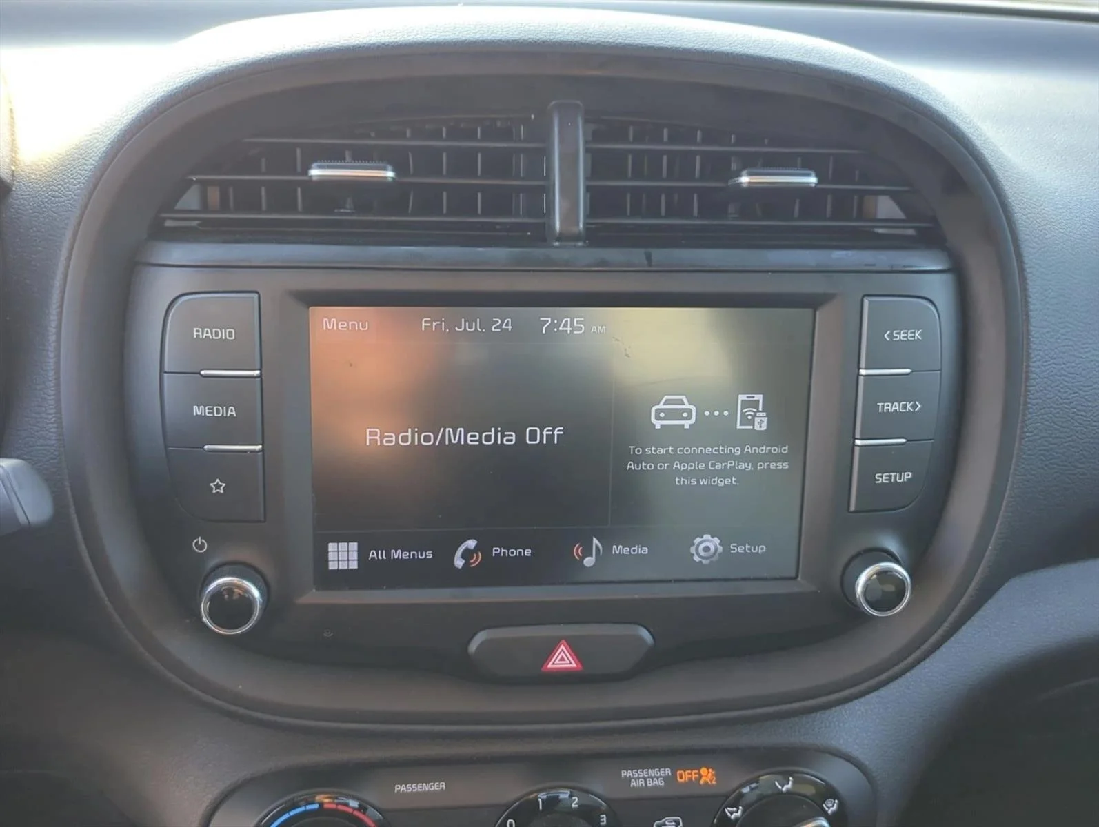 Used 2022 Inferno Red Kia LX image 21
