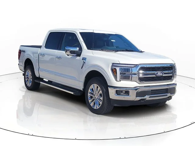 New 2026 White Metallic Ford Lariat image 3