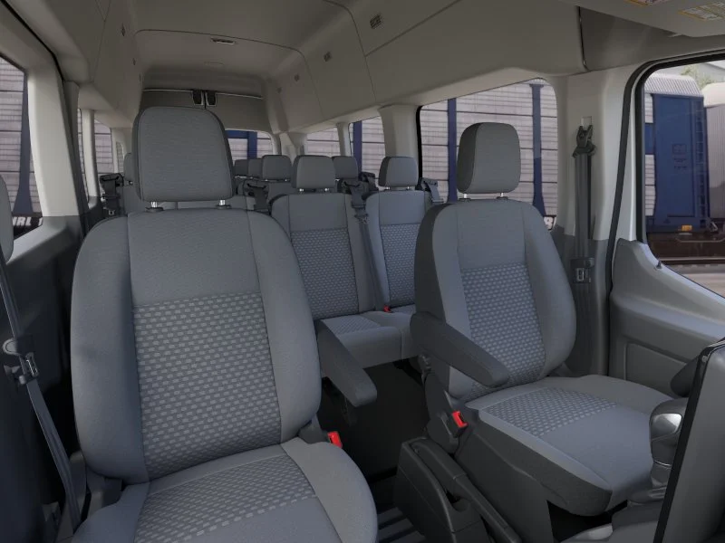 New 2026 Oxford White Ford Passenger Van XLT image 10