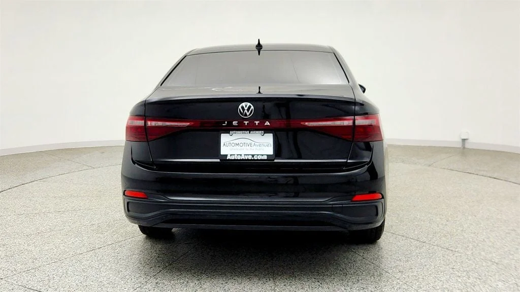 Used 2025 Deep Black Pearl Volkswagen S Automatic w/ Auto-Dimming Mirror image 6