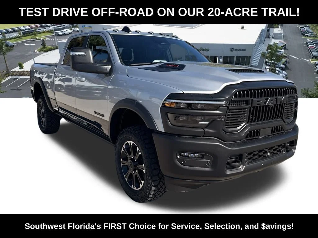 New 2026 Silver-Zynith Exterior Paint RAM Rebel image 2